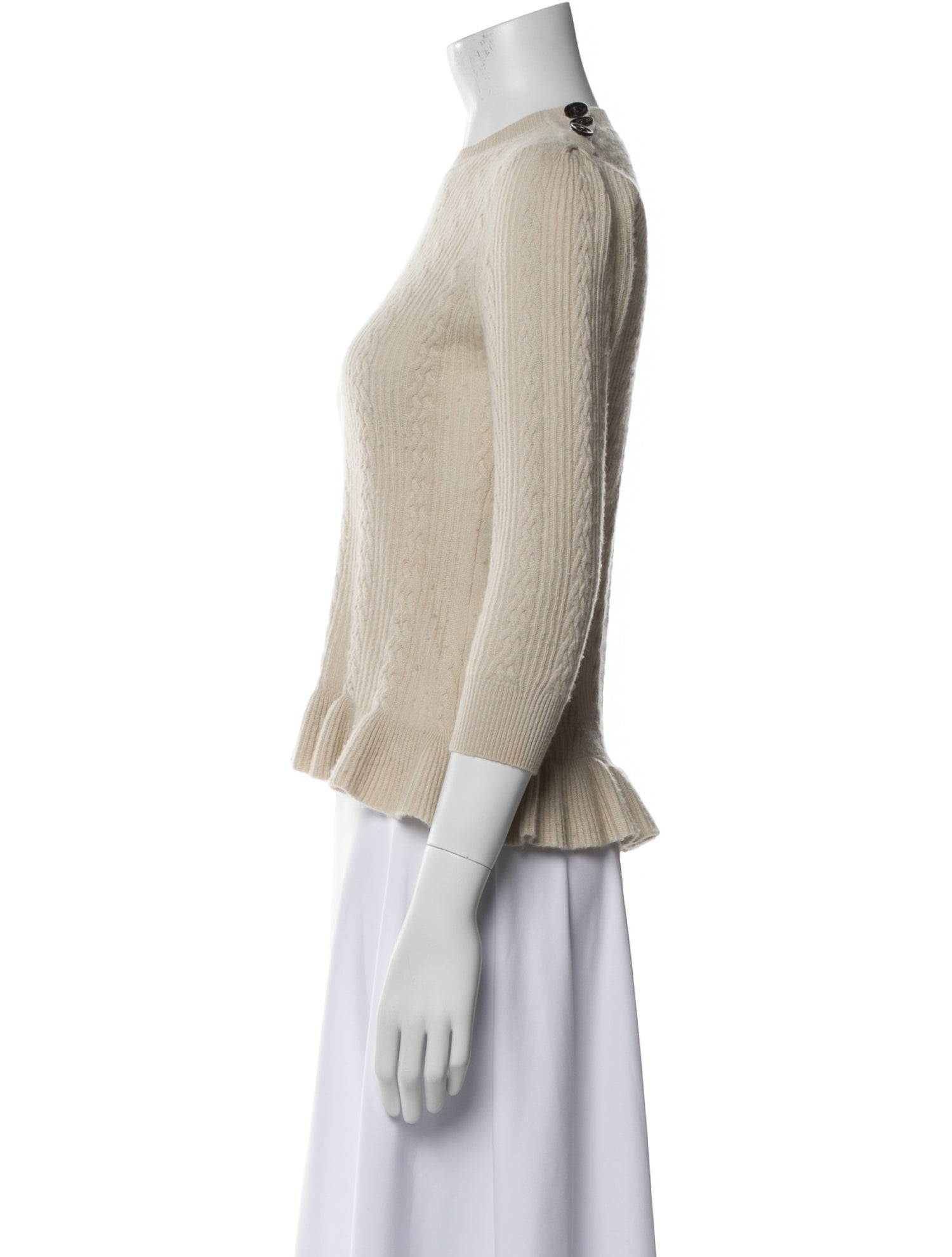 Burberry Cashmere Crew Neck Sweater