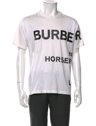 Burberry Graphic Print Crew Neck T-Shirt