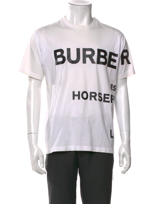 Burberry Graphic Print Crew Neck T-Shirt