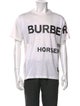 Burberry Graphic Print Crew Neck T-Shirt