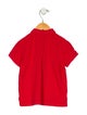 Burberry toddler boys' red and blue shirt