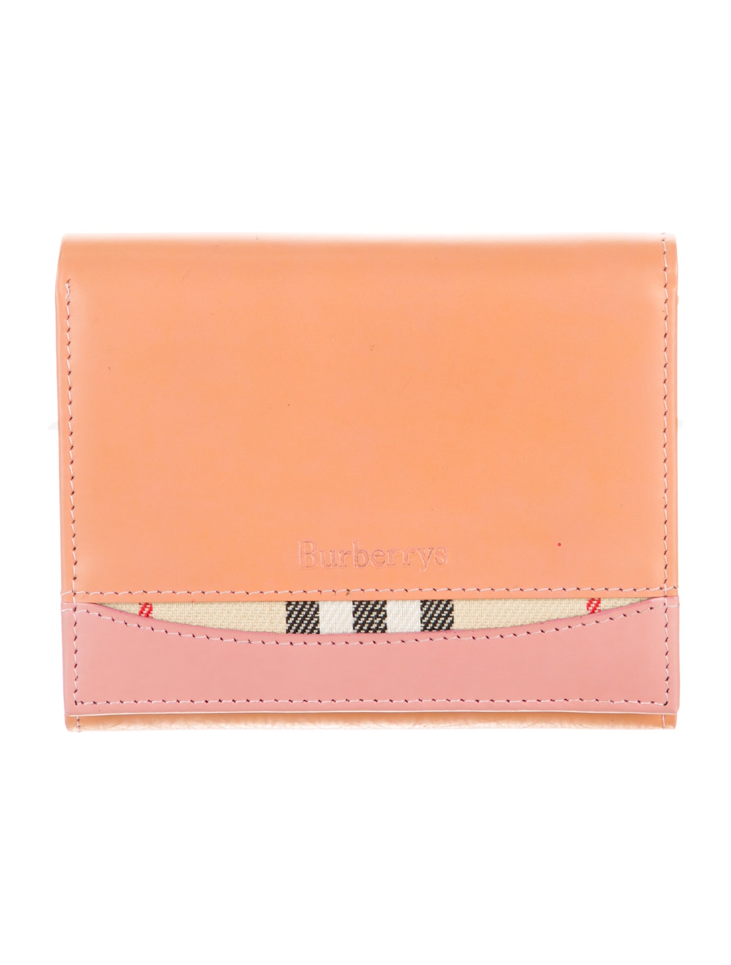 Burberry Leather Printed Wallet