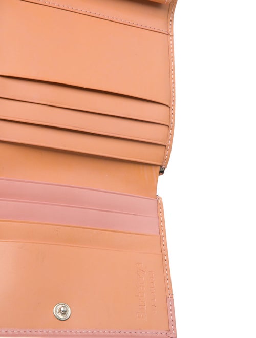 Burberry Leather Printed Wallet