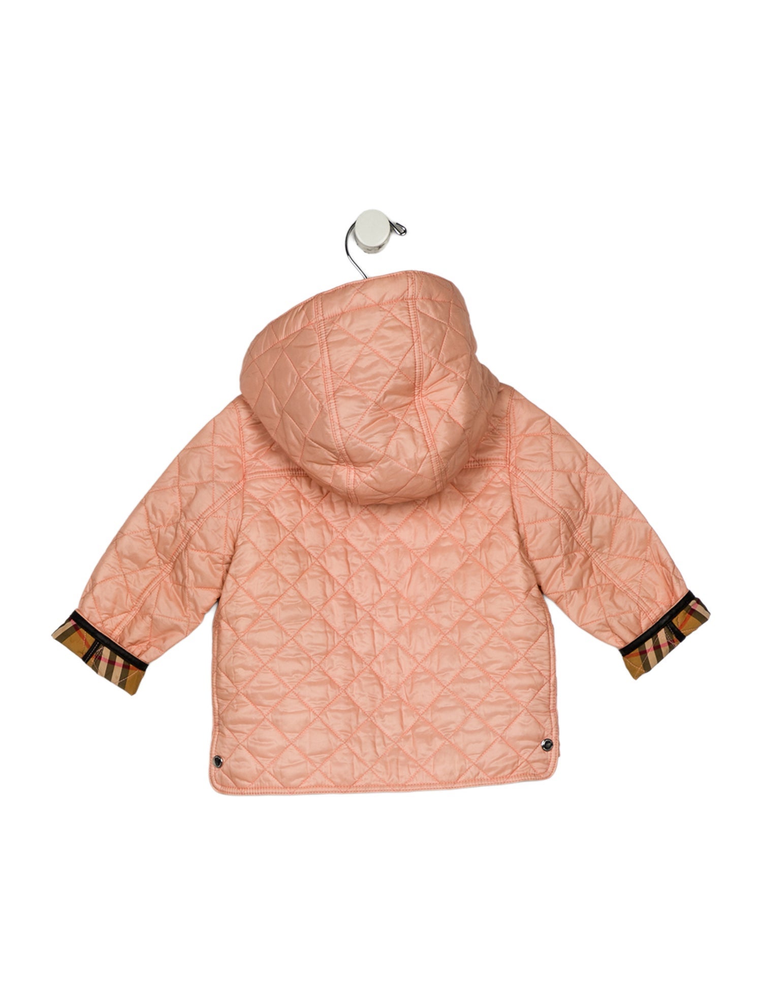 Burberry toddler girls' orange jacket