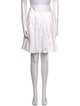 Burberry Pleated Accents Knee-Length Skirt