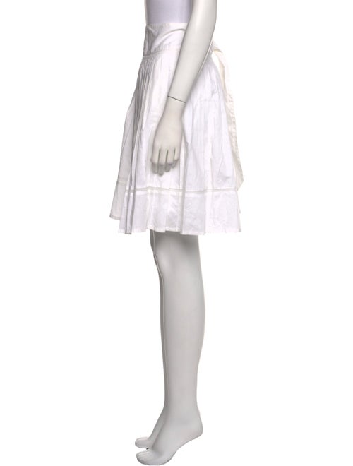 Burberry Pleated Accents Knee-Length Skirt
