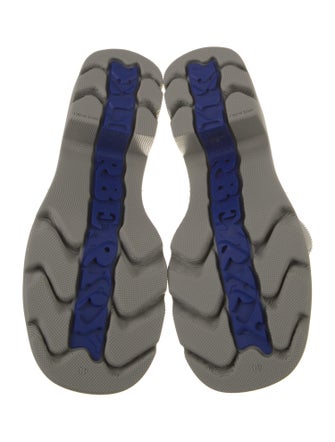 Burberry Smoked Check Pattern Rubber Rain Boots