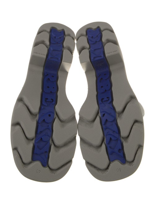 Burberry Smoked Check Pattern Rubber Rain Boots