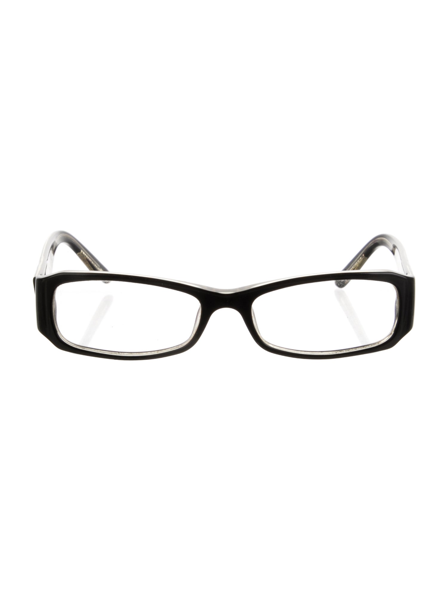 Burberry House Check Pattern Square Eyeglasses