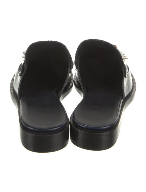 Burberry Leather Fringe Trim Accent