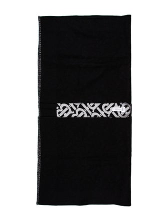Burberry Wool TB Monogram Shawl