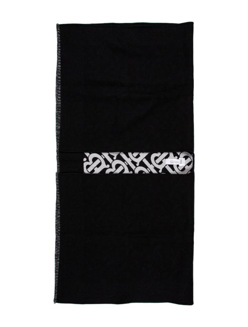 Burberry Wool TB Monogram Shawl
