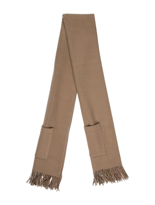 Burberry London Merino Wool Nova Check Pattern Shawl