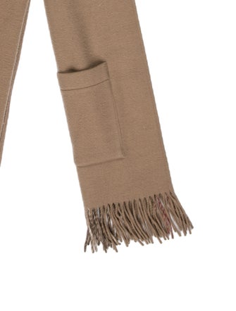 Burberry London Merino Wool Nova Check Pattern Shawl