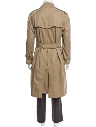 Burberry Nova Check Pattern Trench Coat