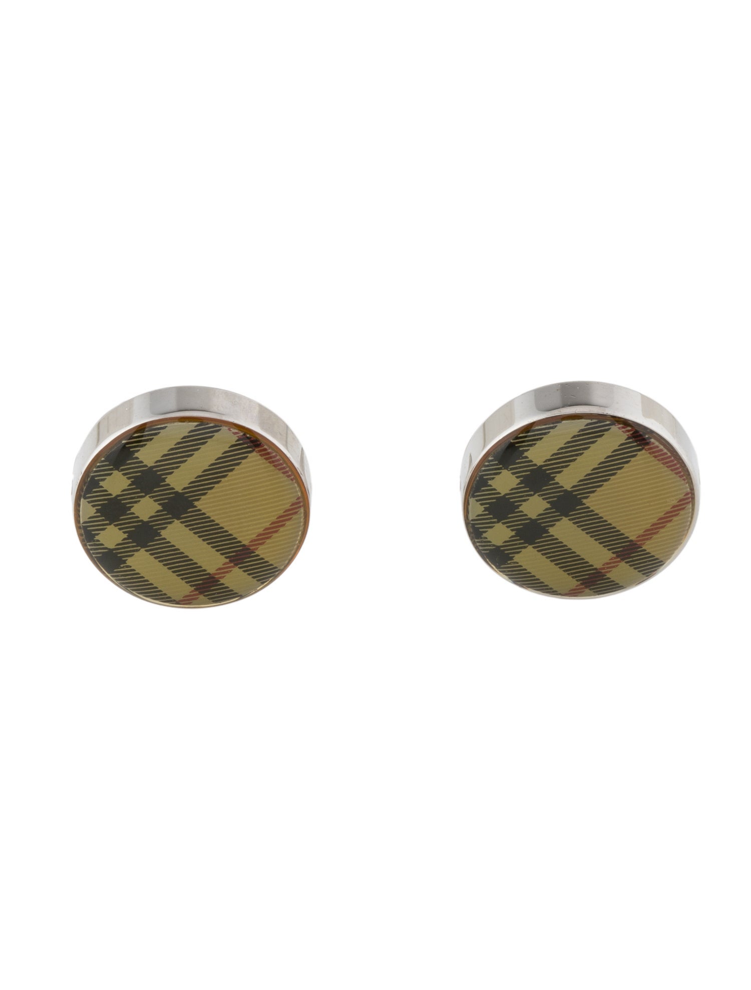 Burberry Enamel Cufflink