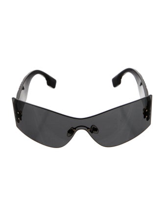 Burberry TB Monogram Shield Sunglasses