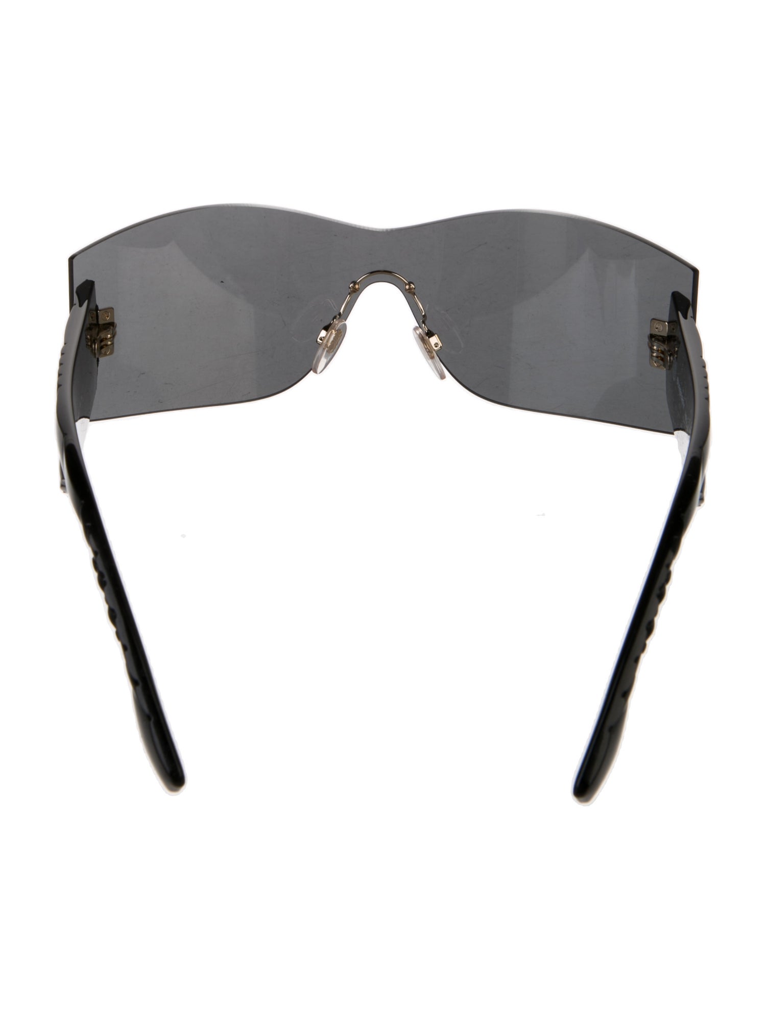 Burberry TB Monogram Shield Sunglasses