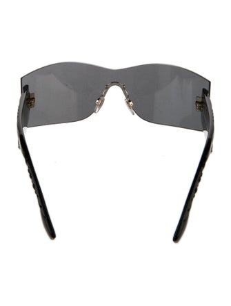 Burberry TB Monogram Shield Sunglasses