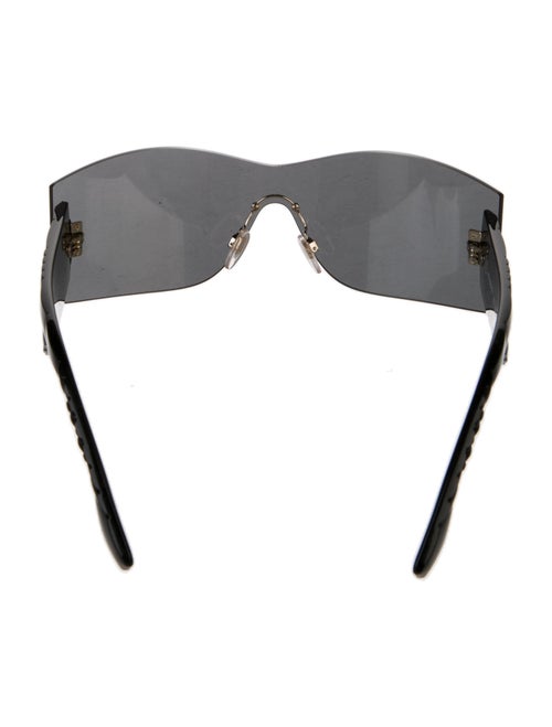 Burberry TB Monogram Shield Sunglasses