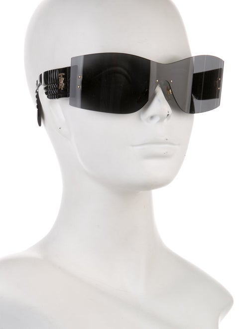 Burberry TB Monogram Shield Sunglasses