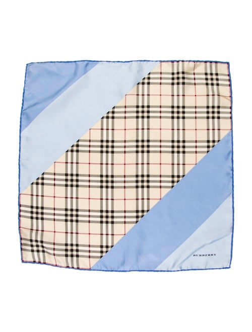 Burberry Silk House Check Pattern Scarf
