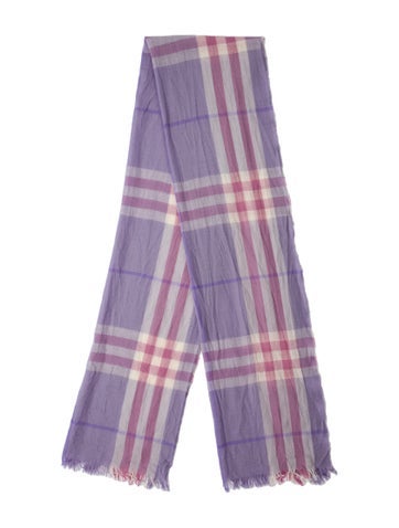 Burberry Scarves and Shawls Cashmere House Check Pattern Scarf