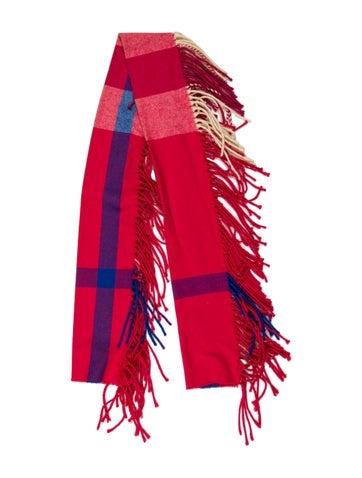 Burberry Scarves and Shawls Cashmere Striped Scarf