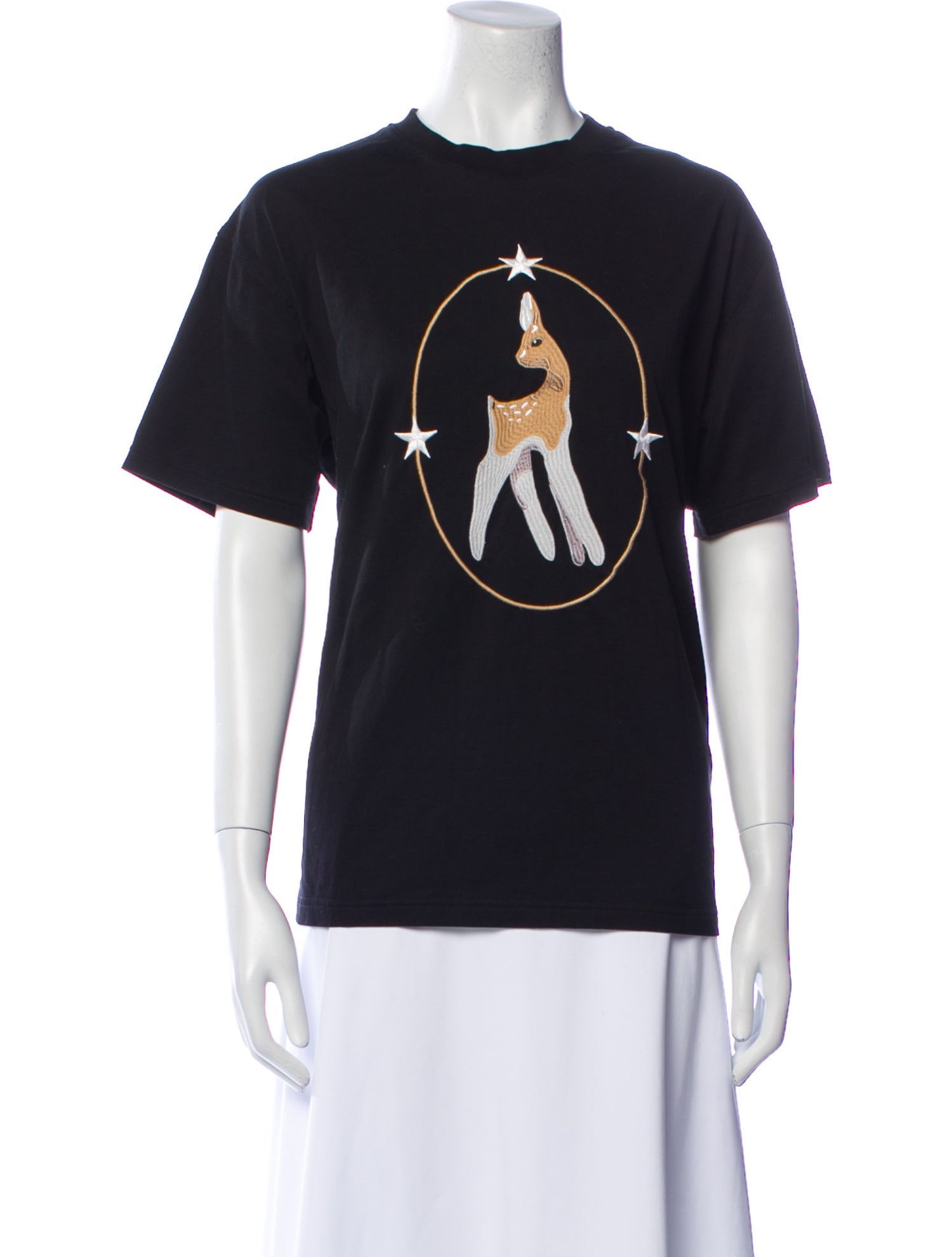 Burberry Graphic Print Crew Neck T-Shirt