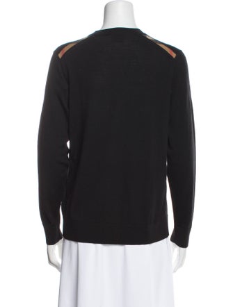 Burberry Wool Crew Neck Sweater