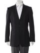 Burberry Wool Pinstripe Blazer