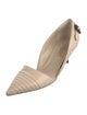 Burberry Leather D'Orsay Pumps