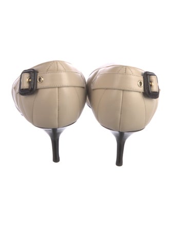 Burberry Leather D'Orsay Pumps