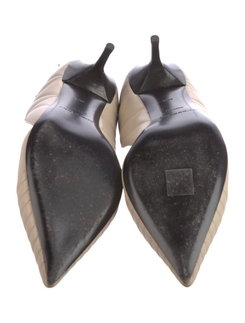 Burberry Leather D'Orsay Pumps