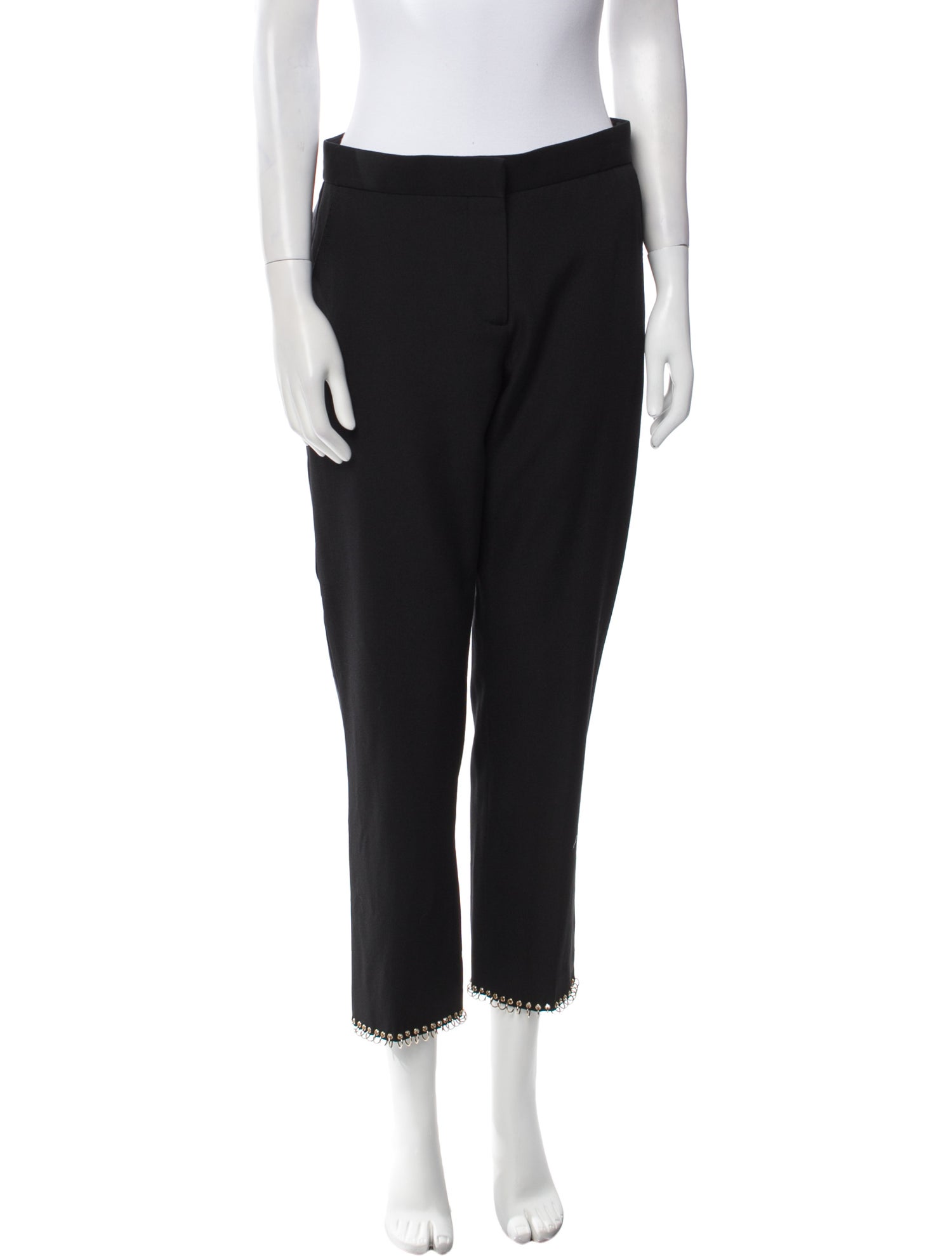 Burberry Wool Straight Leg Pants