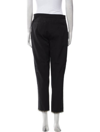 Burberry Wool Straight Leg Pants