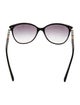 Burberry House Check Pattern Cat-Eye Sunglasses