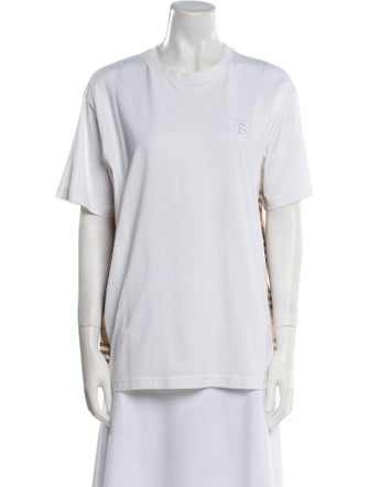 Burberry Crew Neck Short Sleeve T-Shirt