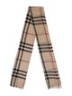 Burberry Virgin Wool House Check Pattern Scarf