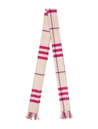 Burberry Cashmere Striped Scarf