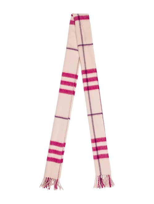 Burberry Cashmere Striped Scarf