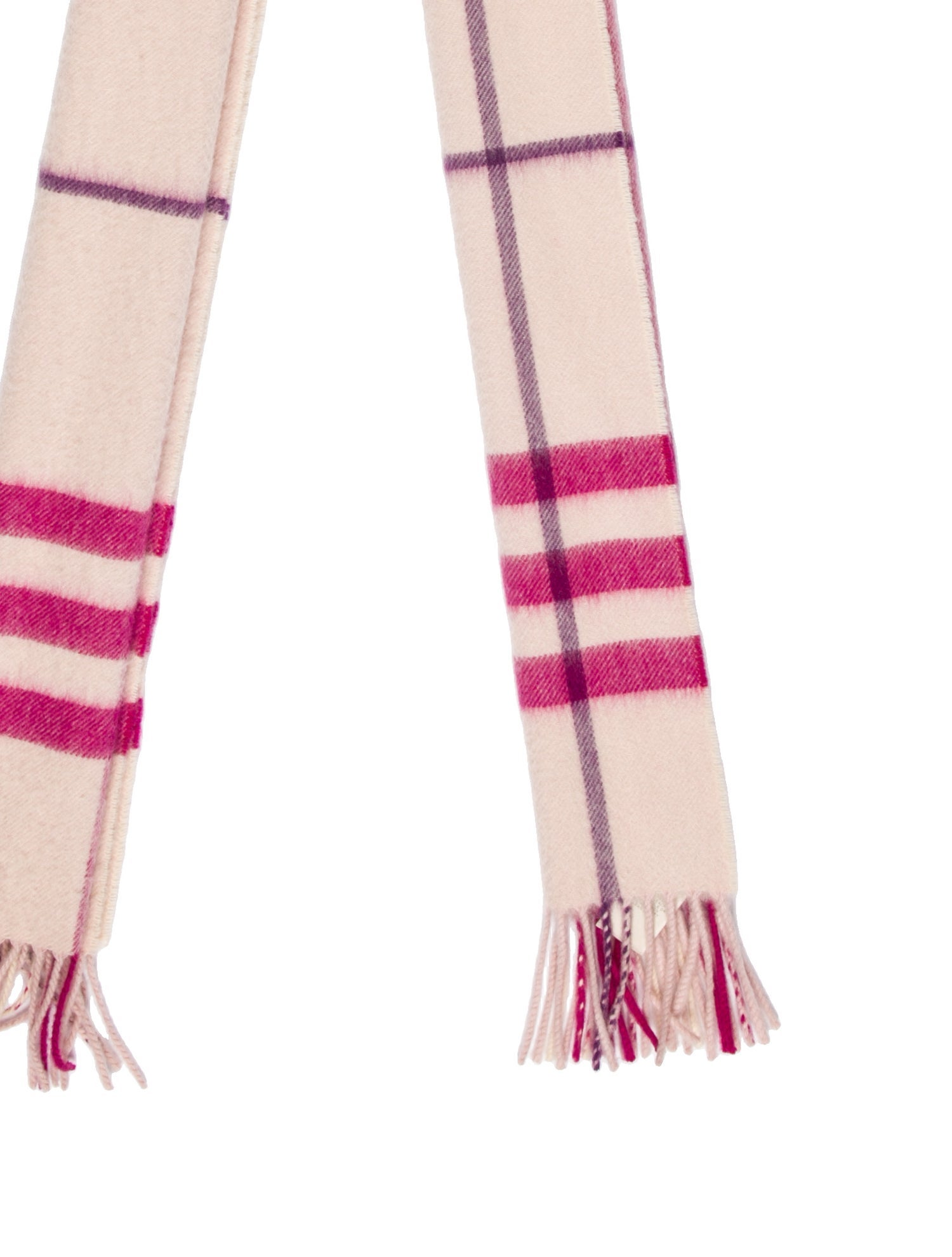 Burberry Cashmere Striped Scarf
