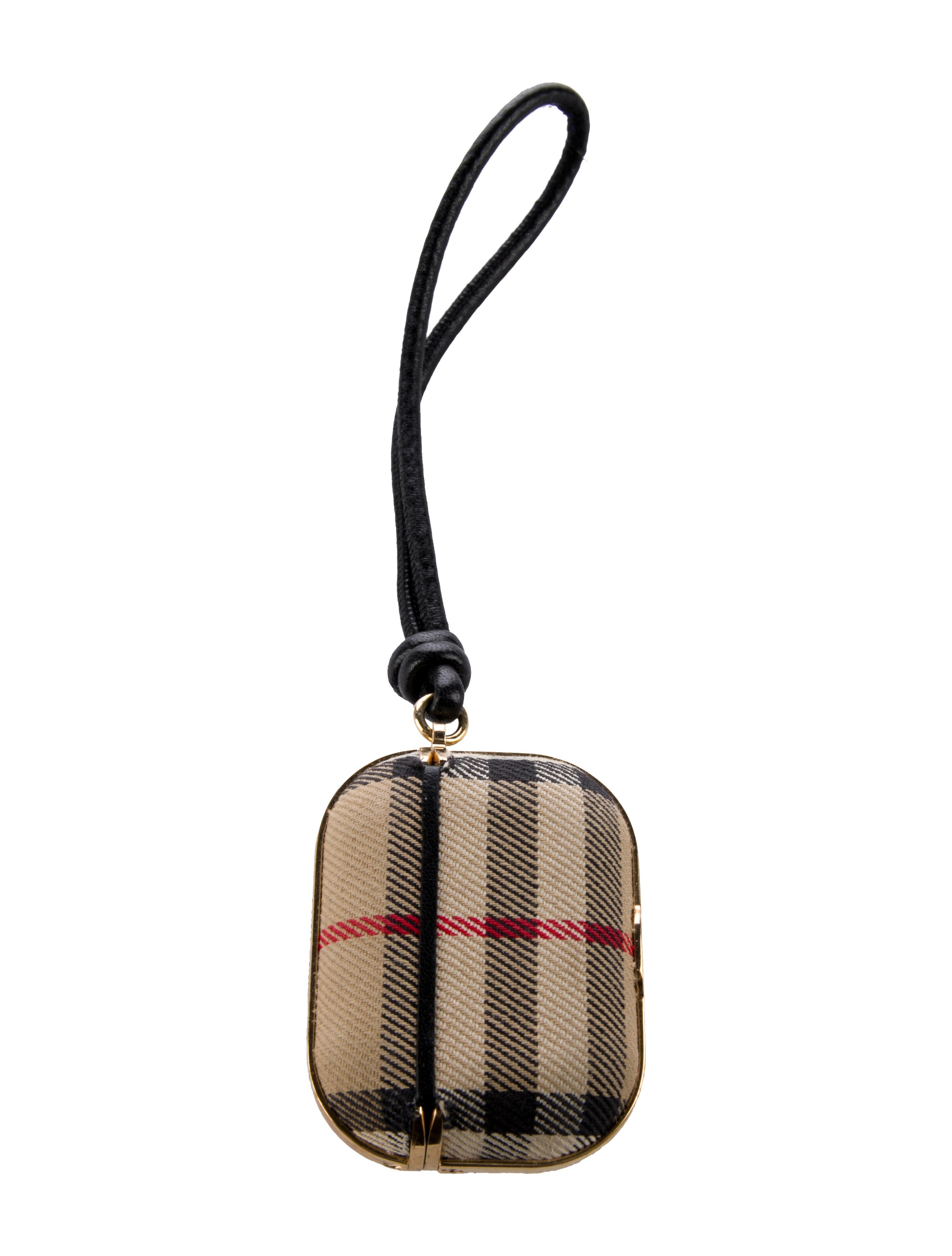 Burberry Nova Check iPod Case w/Leather Strap