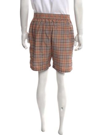 Burberry House Check Pattern Swim Trunks