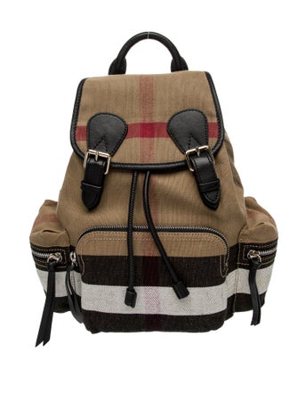 Burberry Mega Check Rucksack Medium