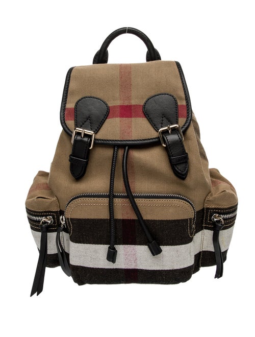 Burberry Mega Check Rucksack Medium