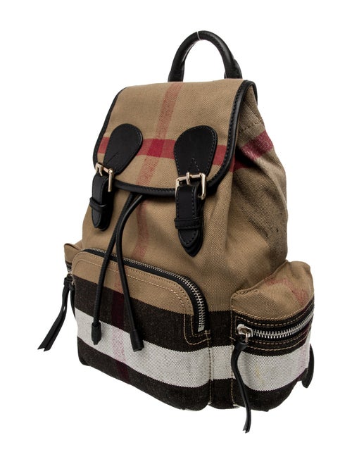 Burberry Mega Check Rucksack Medium
