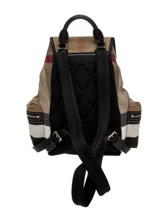 Burberry Mega Check Rucksack Medium