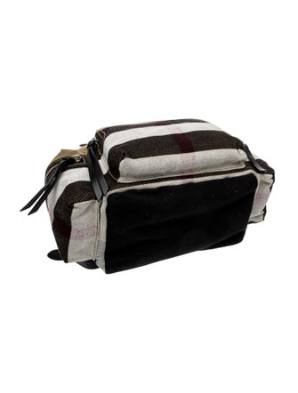 Burberry Mega Check Rucksack Medium