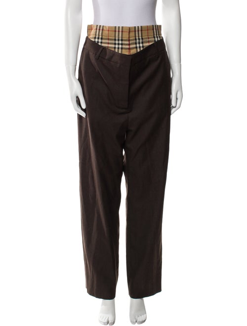 Burberry Wool Wide Leg Pants